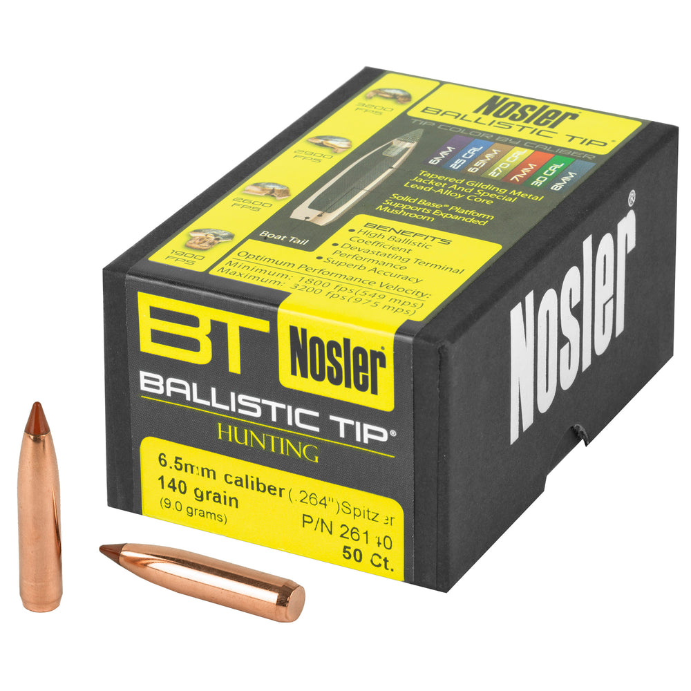 Nosler 6.5mm 140-Grain 50-Count