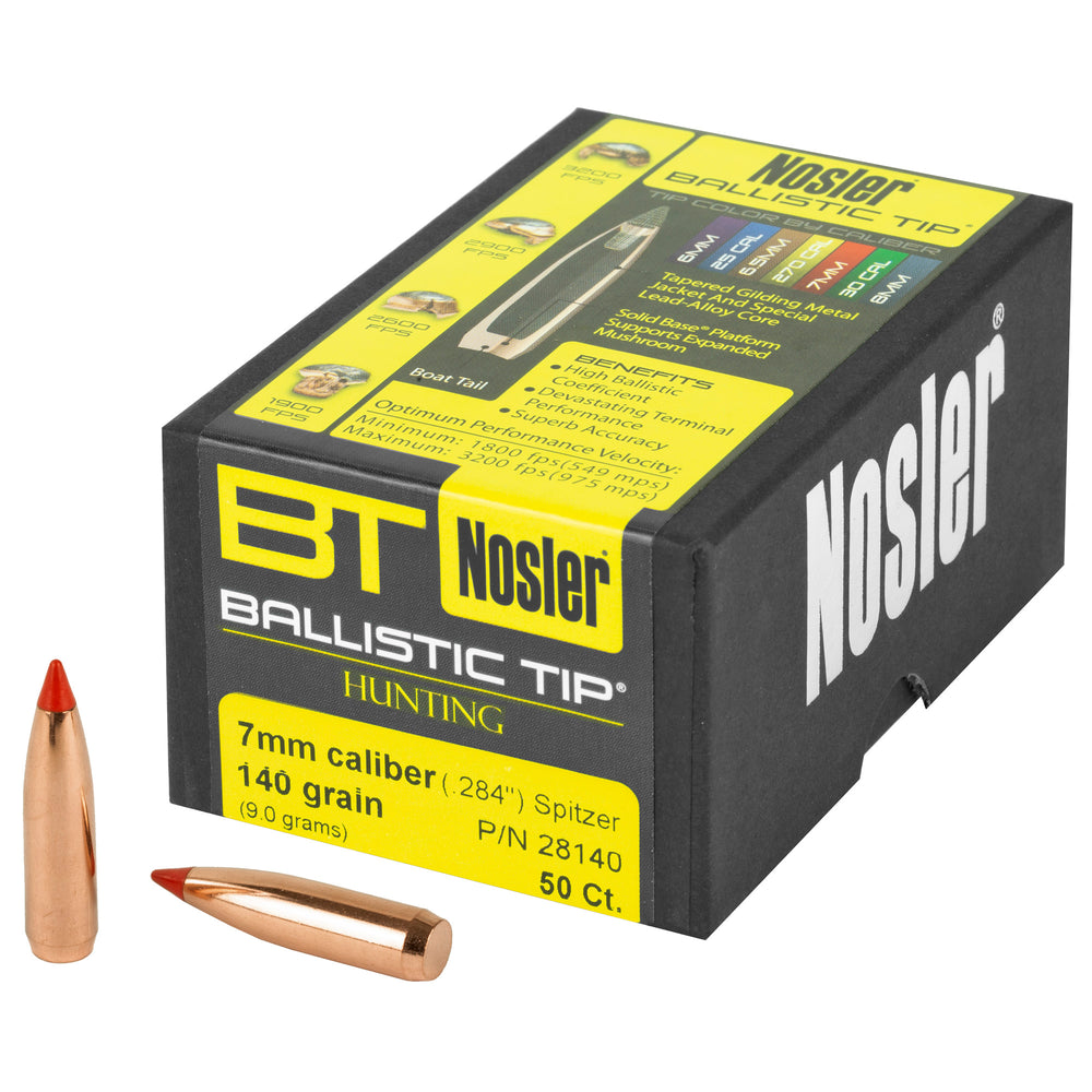 Nosler 7mm 140-Grain Ballistic Tip 50-Count