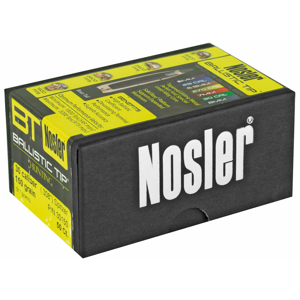 Nosler 30 Caliber 150-Grain 50-Count
