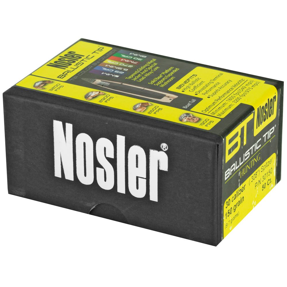 Nosler 30 Caliber 150-Grain 50-Count