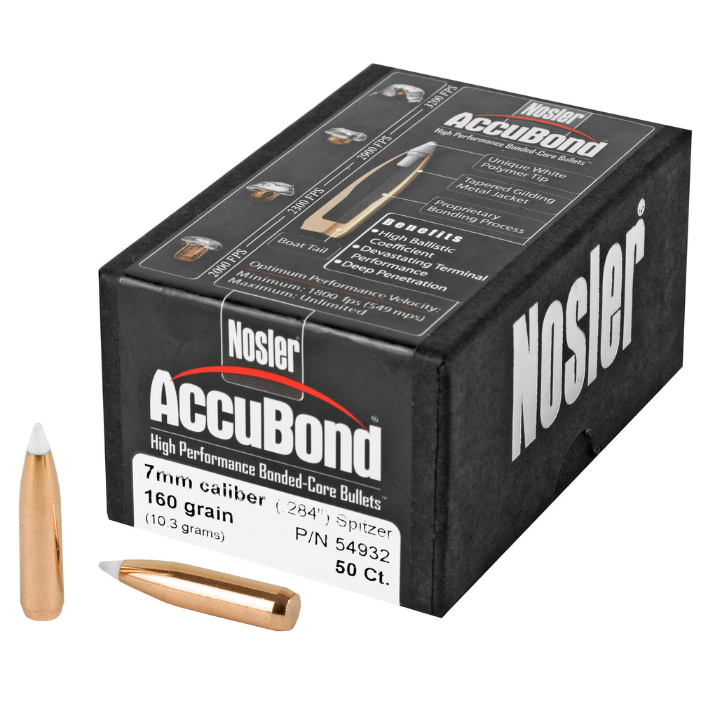 Nosler 7mm 160-Grain Accubond 50-Count