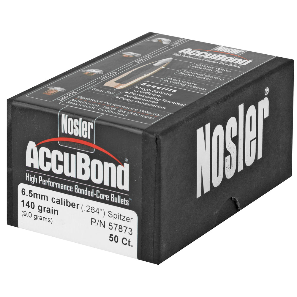 Nosler 6.5mm 140-Grain Accubond 50-Count