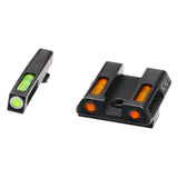 HiViz H3 Night Sight For Glock 42 Green/Orange White photo 1