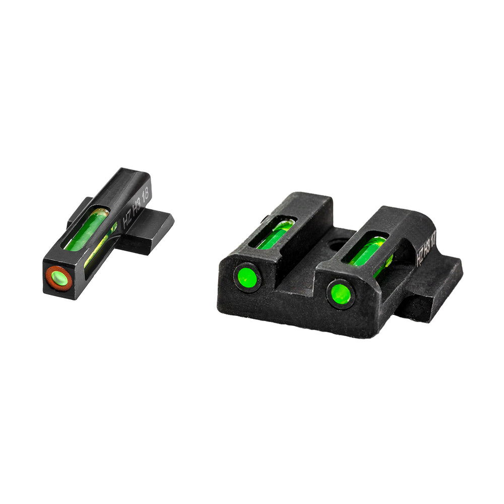 HiViz LiteWave H3 Night Sight S&W M&P Green/Green Orange