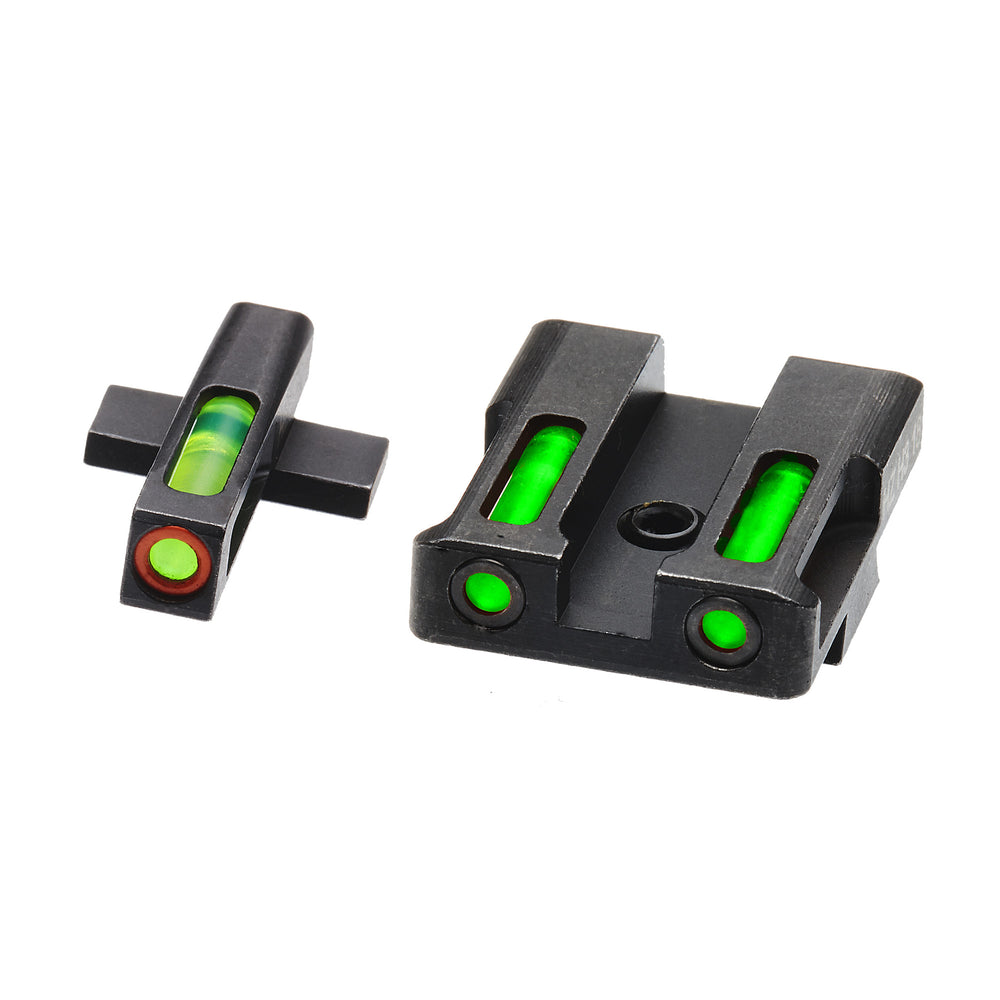 HiViz LiteWave H3 Night Sight Springfield XD Green/Green Orange