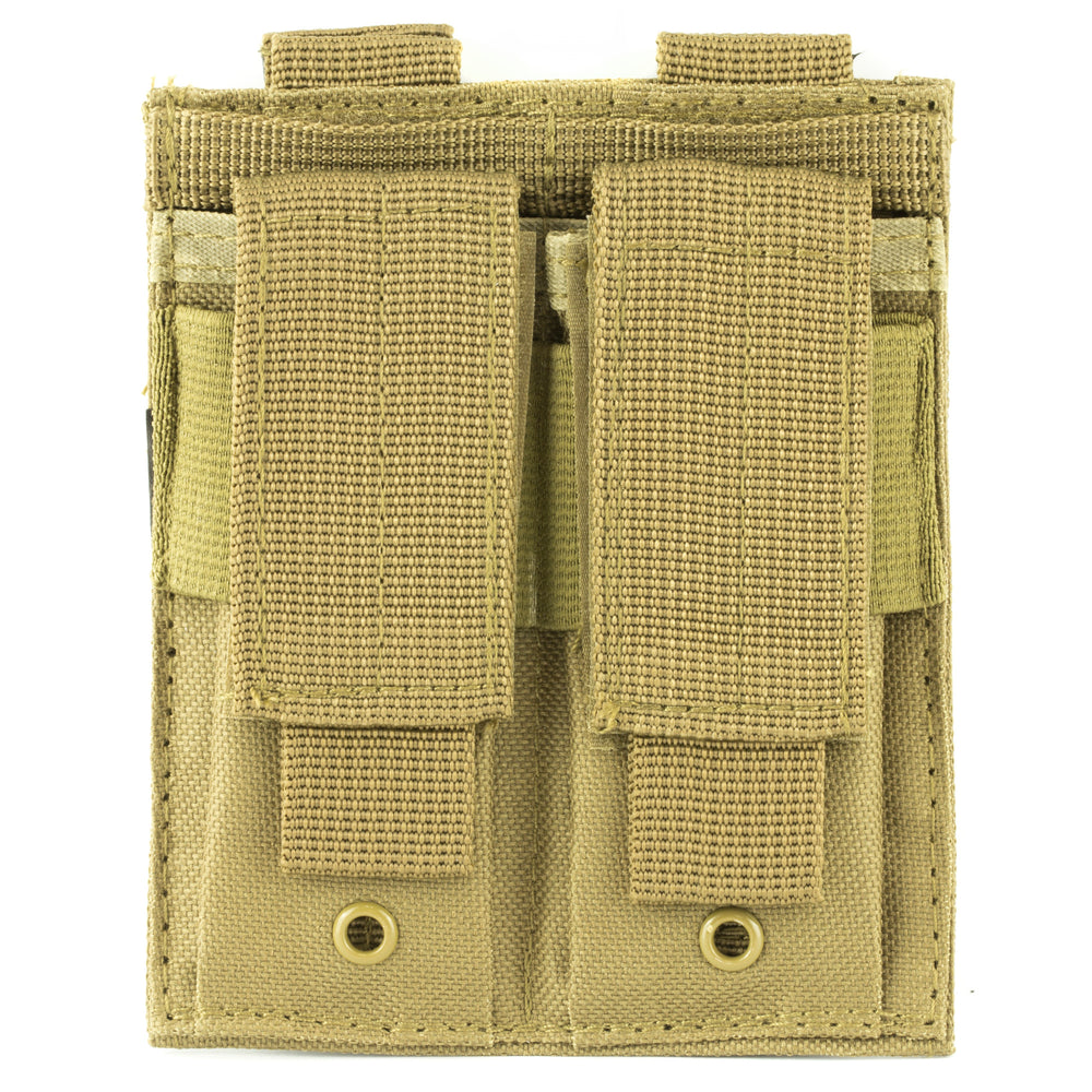 NcSTAR Vism Double Pistol Magazine Pouch Tan
