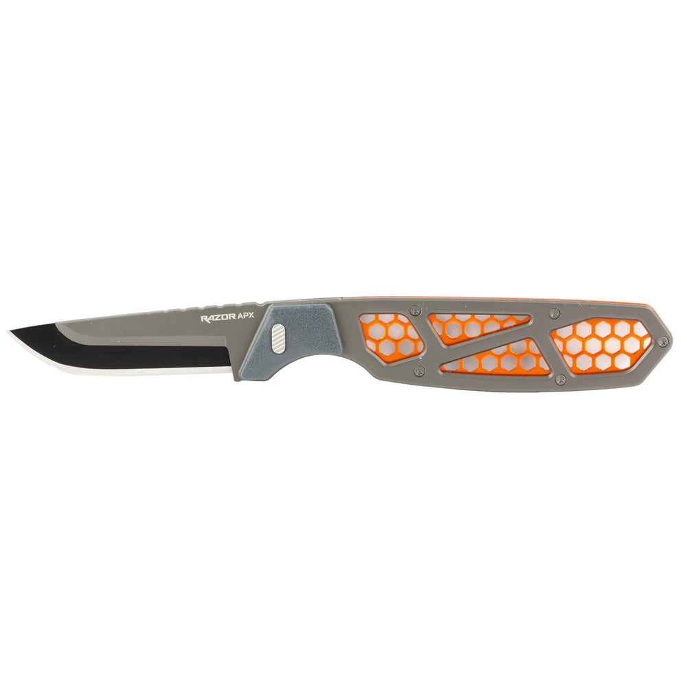 Outdoor Edge Razor APX 2.5 5 Orange with Sheath