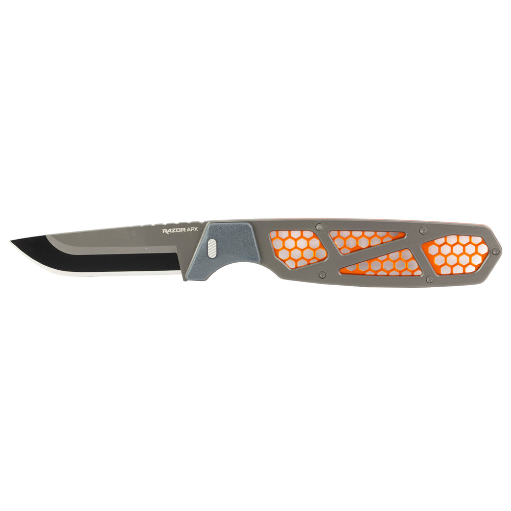 Outdoor Edge Razor APX 3 7 Orange with Sheath