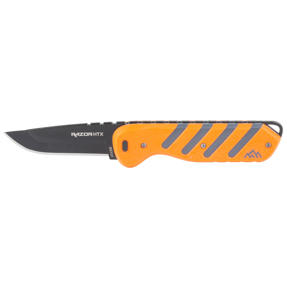 Outdoor Edge Razor HTX 3 Gray/Orange/Black Sheath