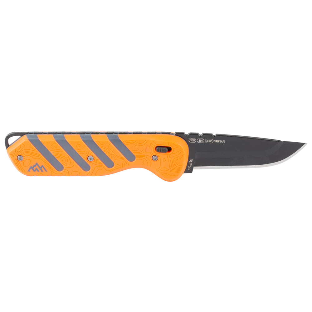 Outdoor Edge Razor HTX 3 Gray/Orange/Black Sheath
