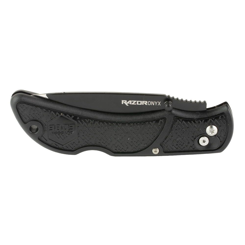 Outdoor Edge Razor Onyx 3.5 Folder Black