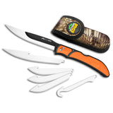 Outdoor Edge Razor-Bone 6 Blade Set Orange photo 1