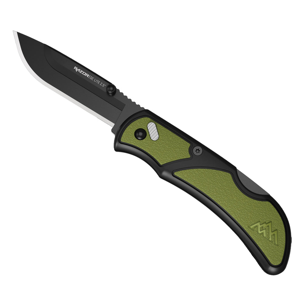 Outdoor Edge Razor-EDC Lite 2.5 2 Blades OD Green