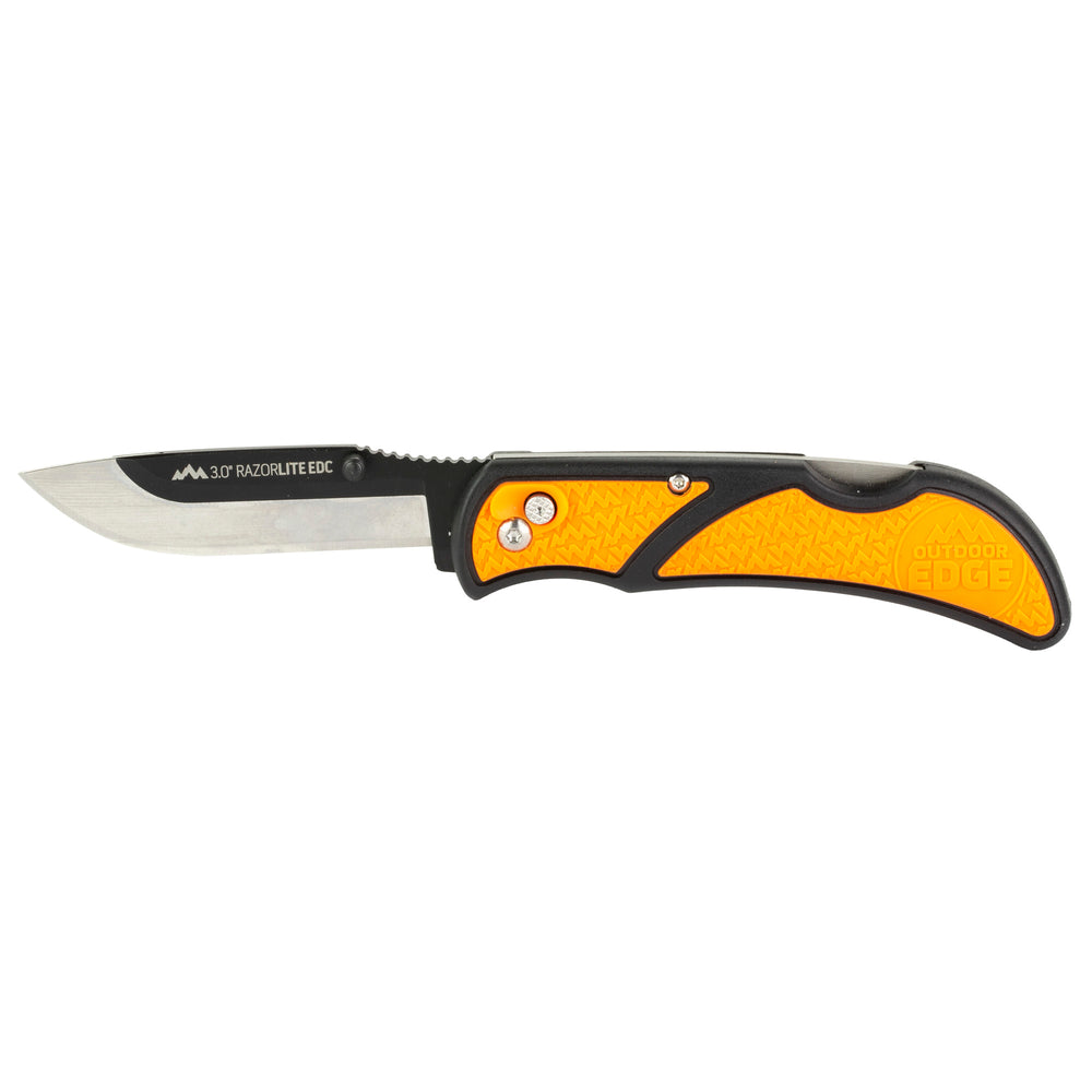 Outdoor Edge Razor-EDC Lite 3 4 Blades Orange