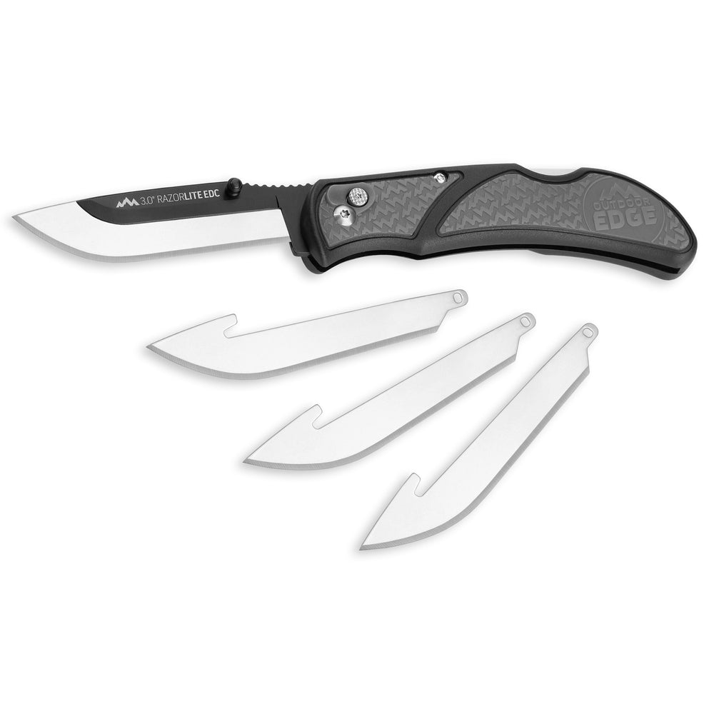 Outdoor Edge Razor-EDC Lite 3.0 4 Blades Gray