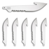 Outdoor Edge Drop-Point 3.0 Serrated Blade 6-Pack photo 1