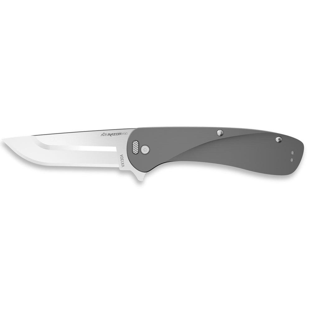Outdoor Edge Razor VX1 Spring Assist Gray