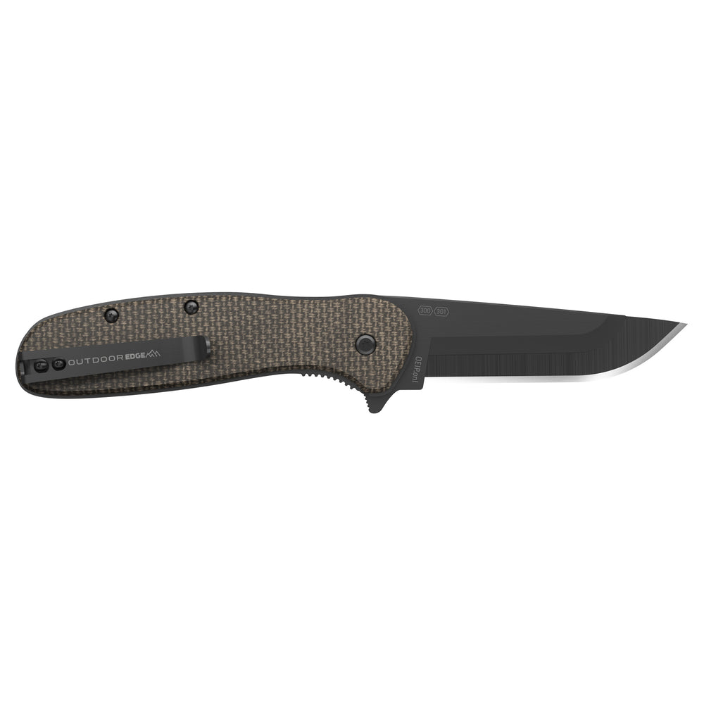 Outdoor Edge Razor VX2 G10 Spring Assist Green · 0C-C