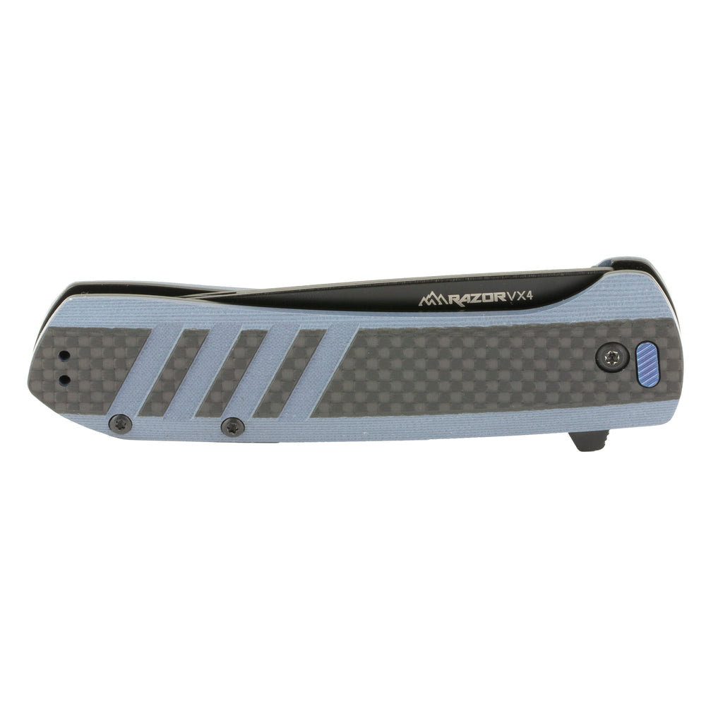 Outdoor Edge Razor VX4 G10 Carbon Fiber Blue