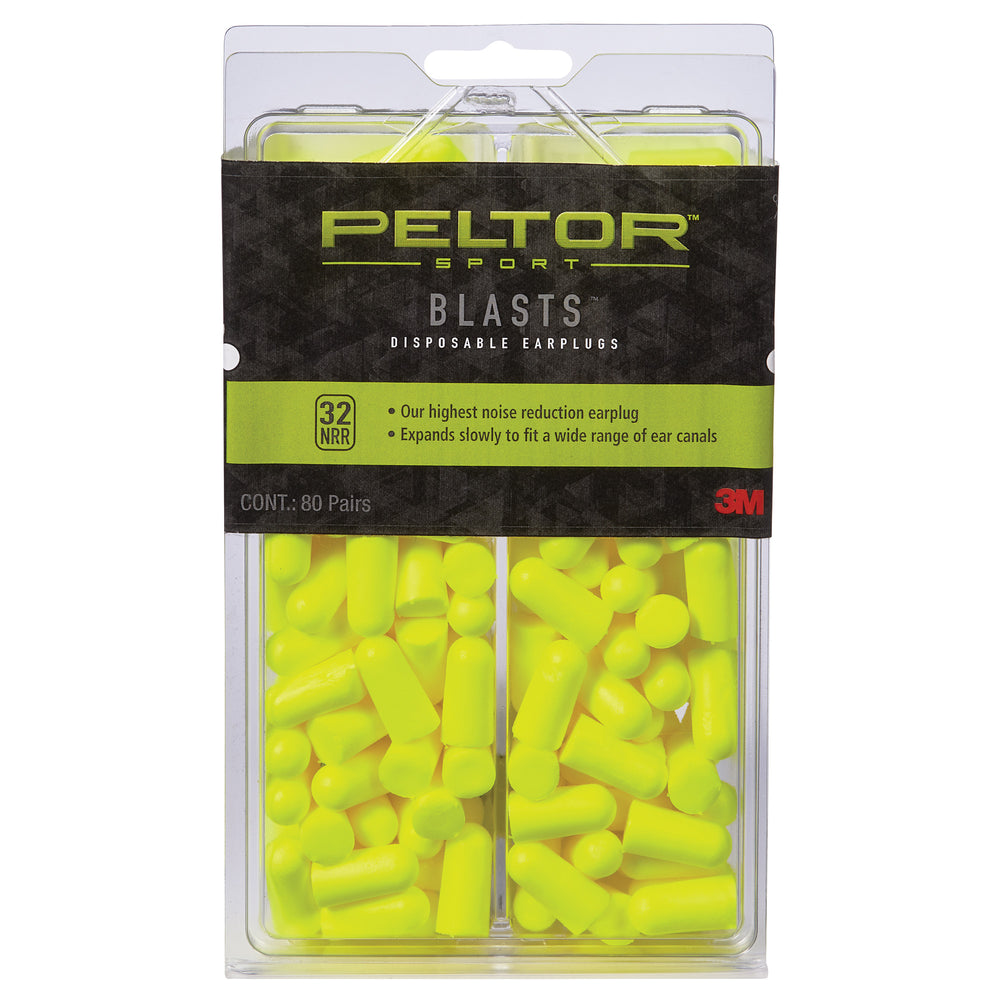 Peltor Sportblast Disp Earplugs 80-Pair