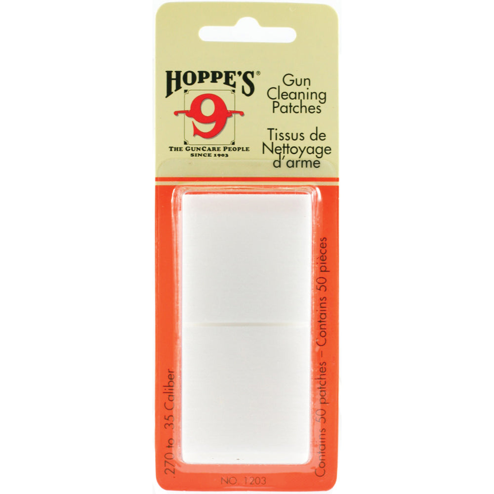 Hoppes Cleaning Patch 270-35 50/Bag