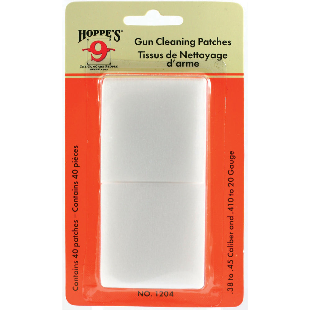 Hoppes Cleaning Patch 38-45 40/Bag