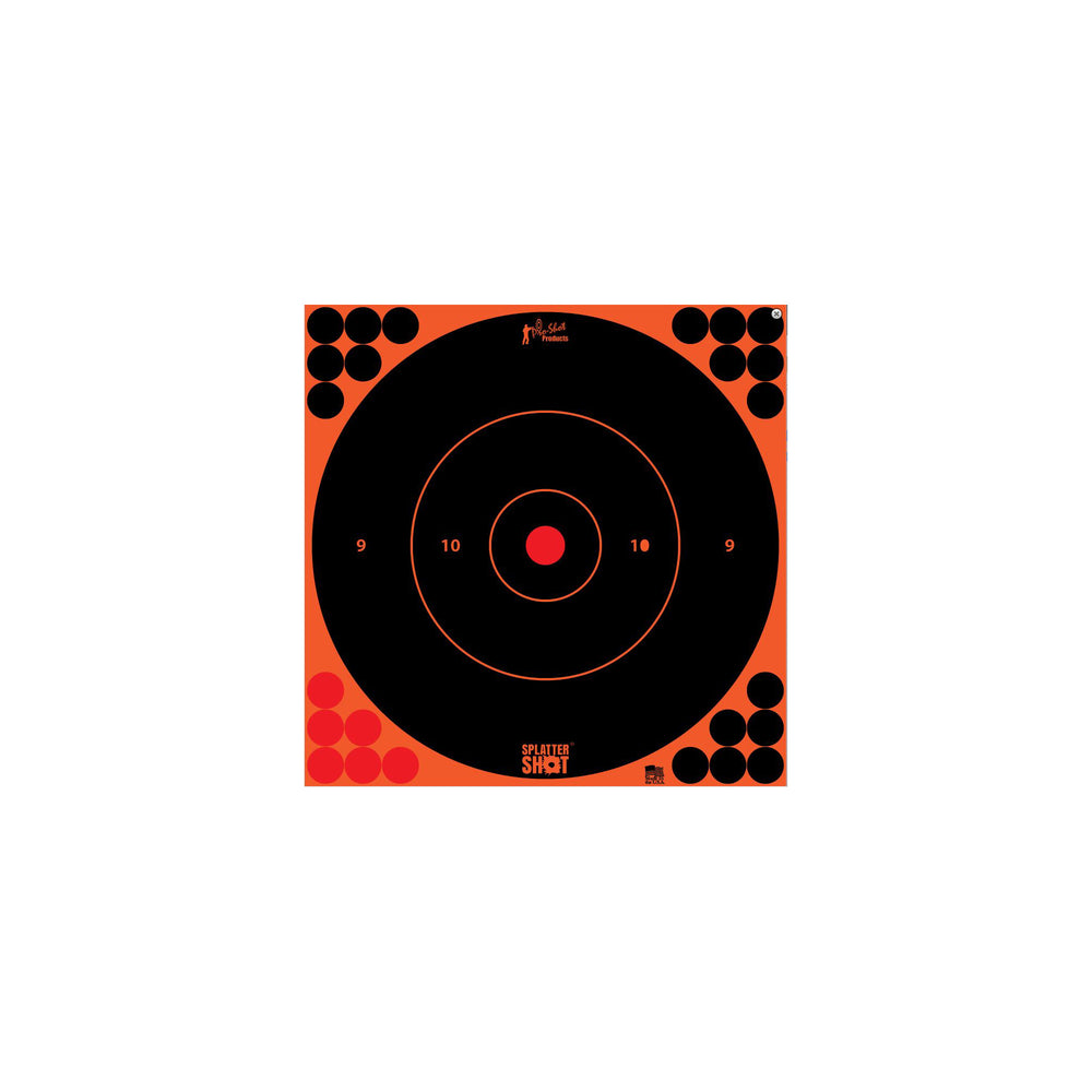 Pro-Shot Target 12 Orange Bullseye 5-Pack