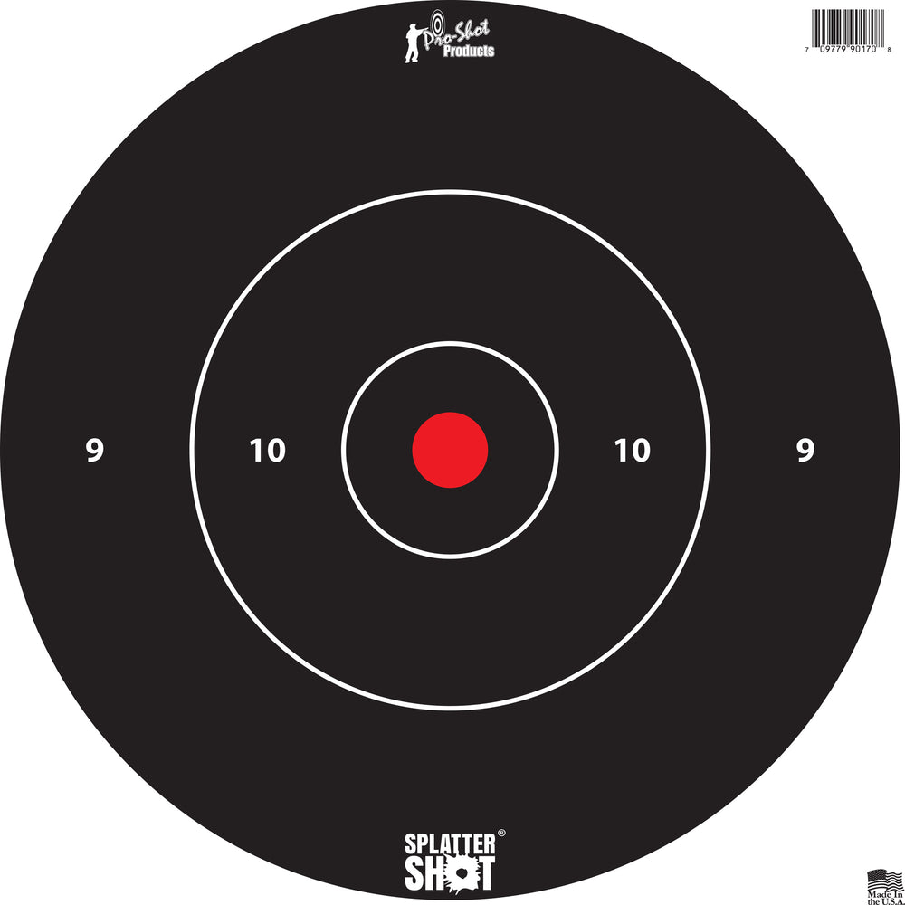 Pro-Shot Target 12 White Bullseye 5-Pack
