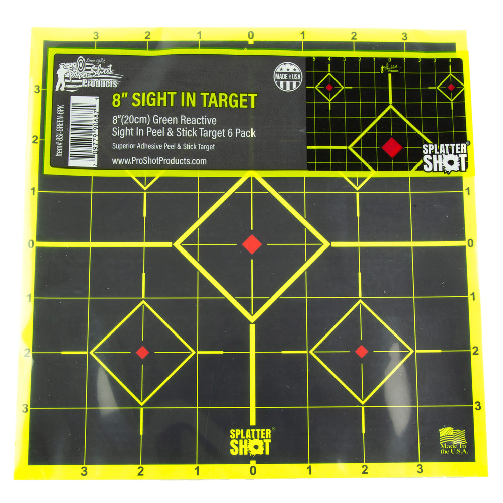 Proshot 8 Green Sight In 6-Pack
