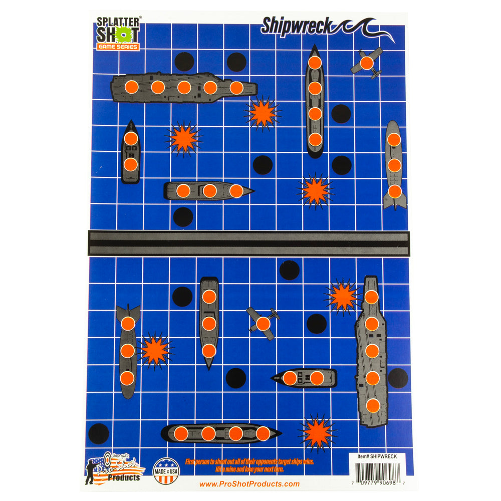 Proshot GS Ship 12X18 TP 8-Pack