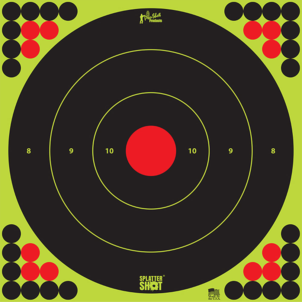 Pro-Shot Target 17 Green Bullseye 5-Pack