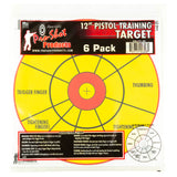 Proshot 12 Bullseye Pistol Training 6-Pack photo 1
