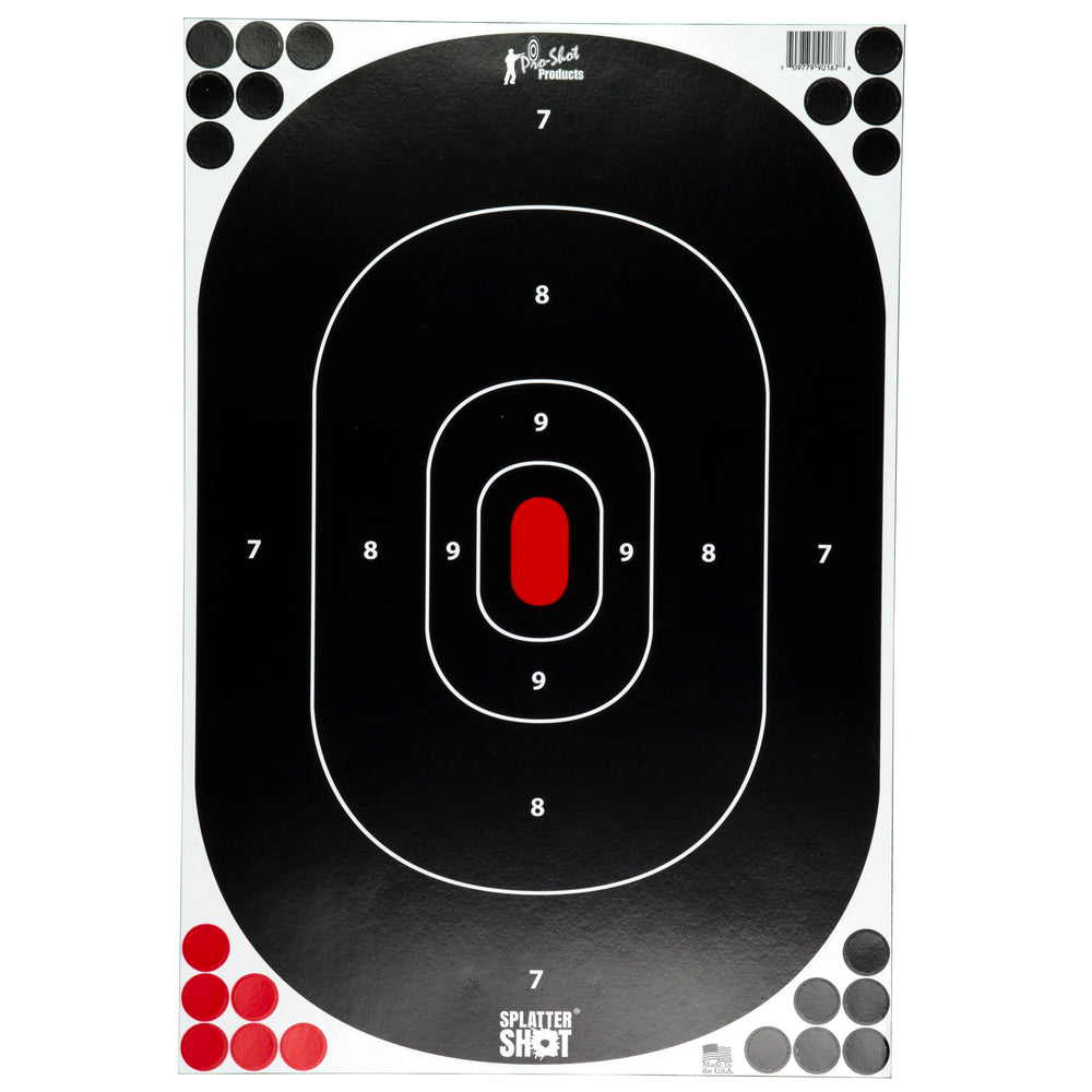 Pro-Shot Target 12X17 Silh P&S 5-Pack