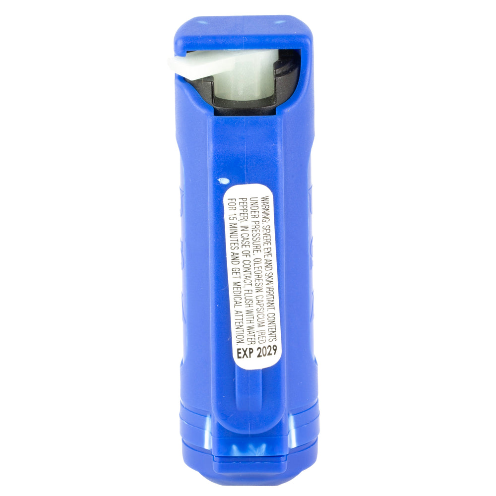 PS Blue Heat Pepper Spray .5OZ Keychain Blue