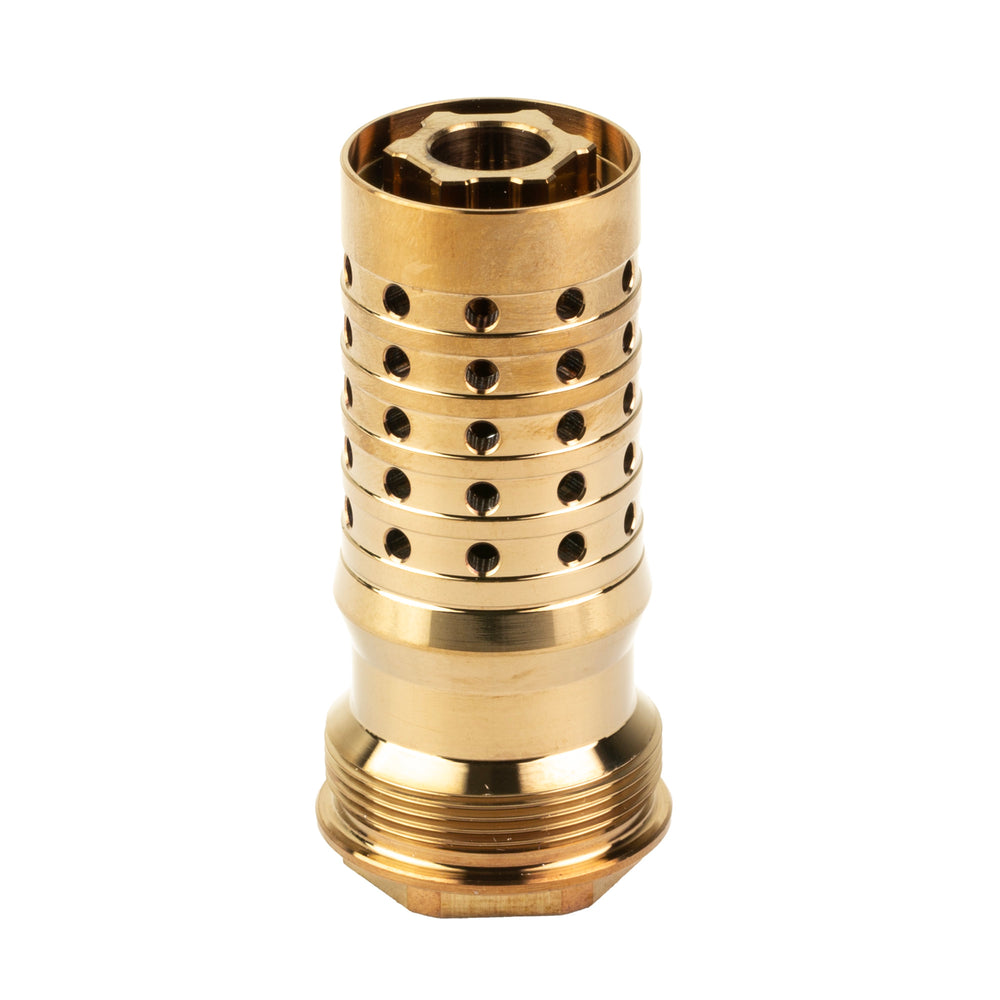 Q Rearend XL Muzzle Brake 5/8x24 338 Caliber