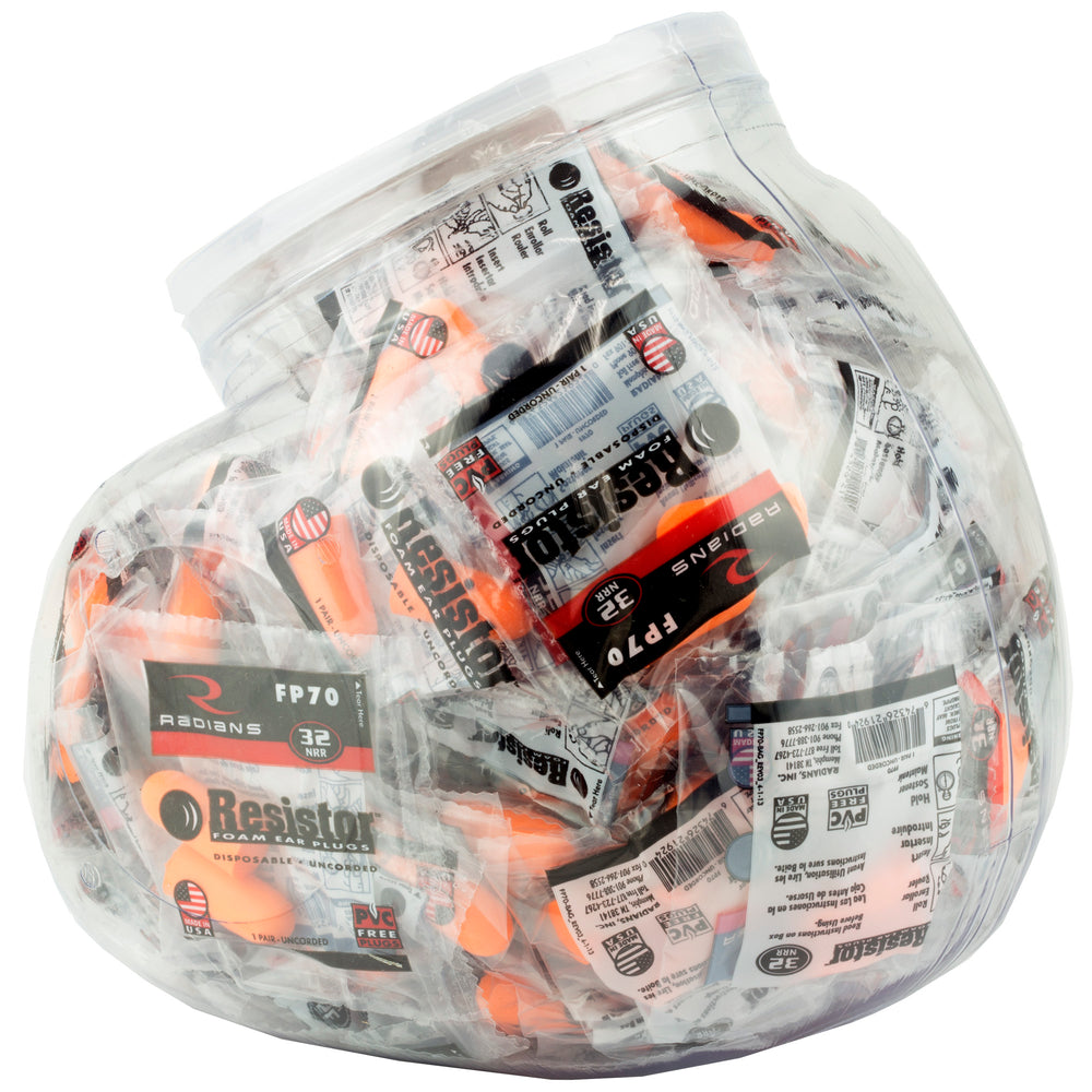 Radians Foam Plugs NRR32 100/Jar