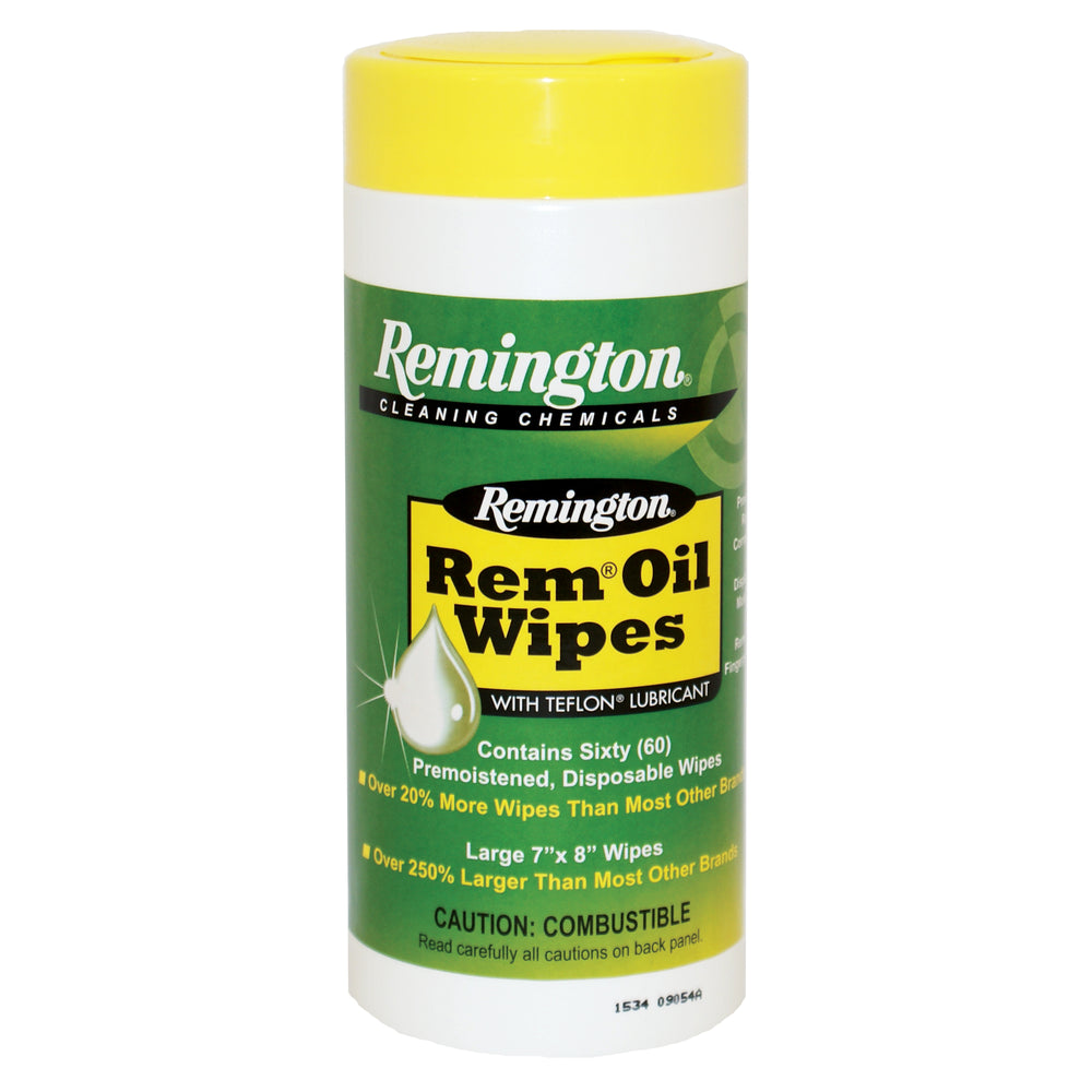 Remington Remington-Oil Pop-Up Wipes 60 Per Pk