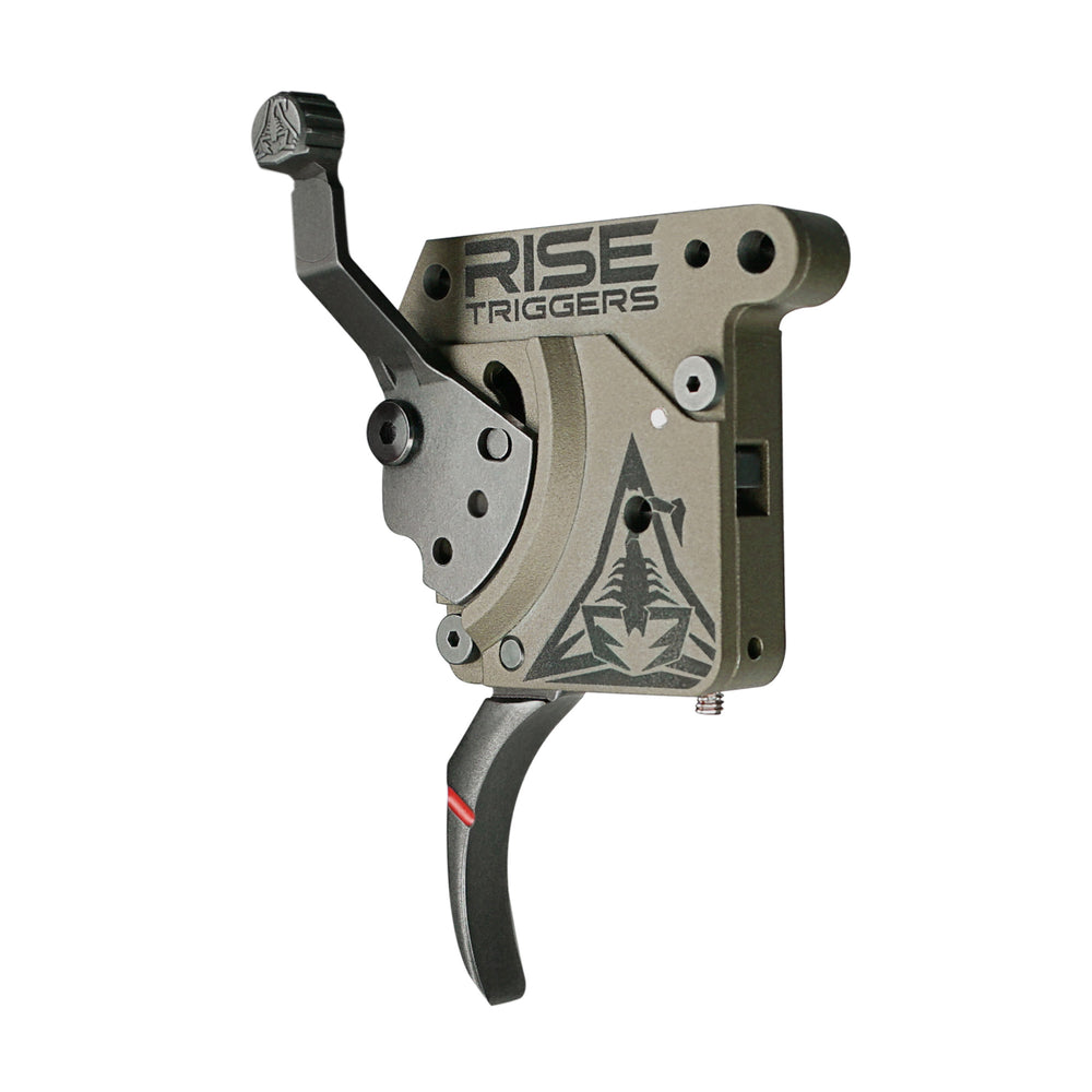 Rise Reliant Pro Remington 700 Curved W/BR FDE