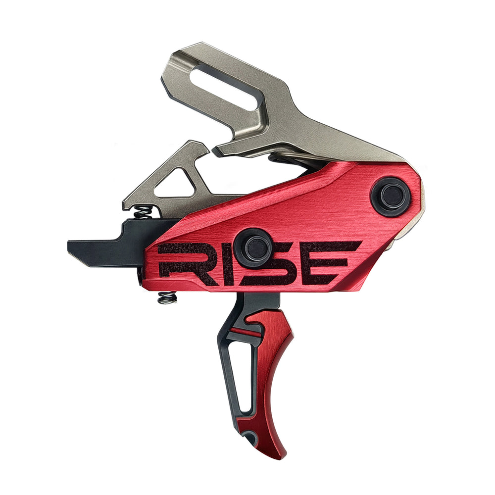 Rise Rev 535 Black/Red Curved/Flat Blades