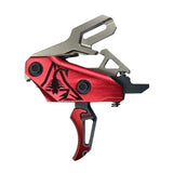 Rise Rev 535 Black/Red Curved/Flat Blades photo 2