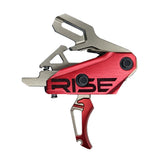 Rise Rev 535 Silvr/Red Curved/Flat Blades photo 1