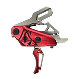 Rise Rev 535 Silvr/Red Curved/Flat Blades photo 2