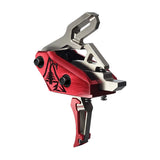 Rise Rev 535 Silvr/Red Curved/Flat Blades photo 3