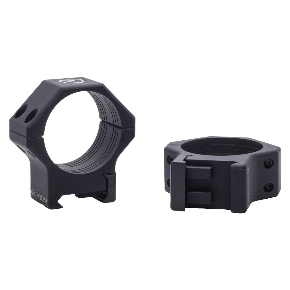 Riton 30mm Light Pictinny Rings 8mm