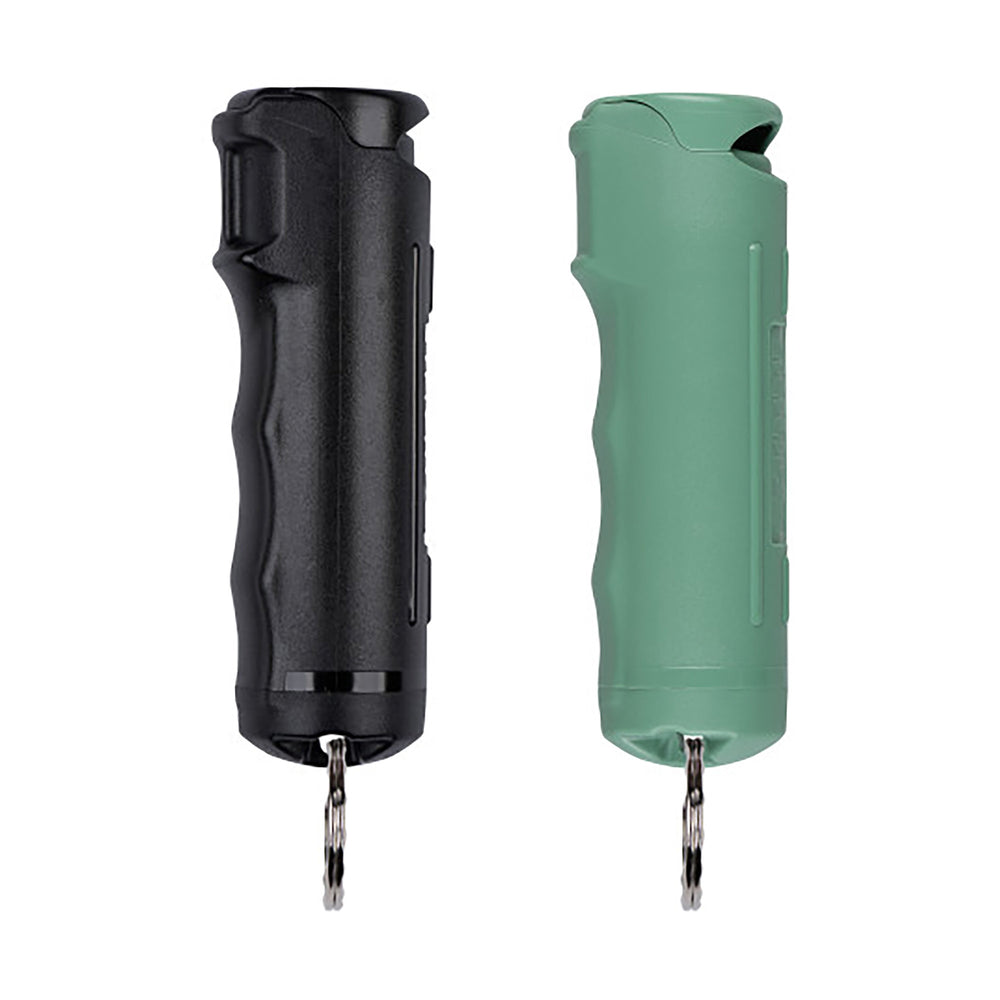 Sabre 2-Pack Pepper Gel W/CLP Black/Green