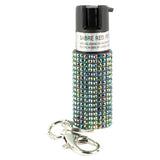 Sabre Jeweled Spray W/Key Ring Black photo 1