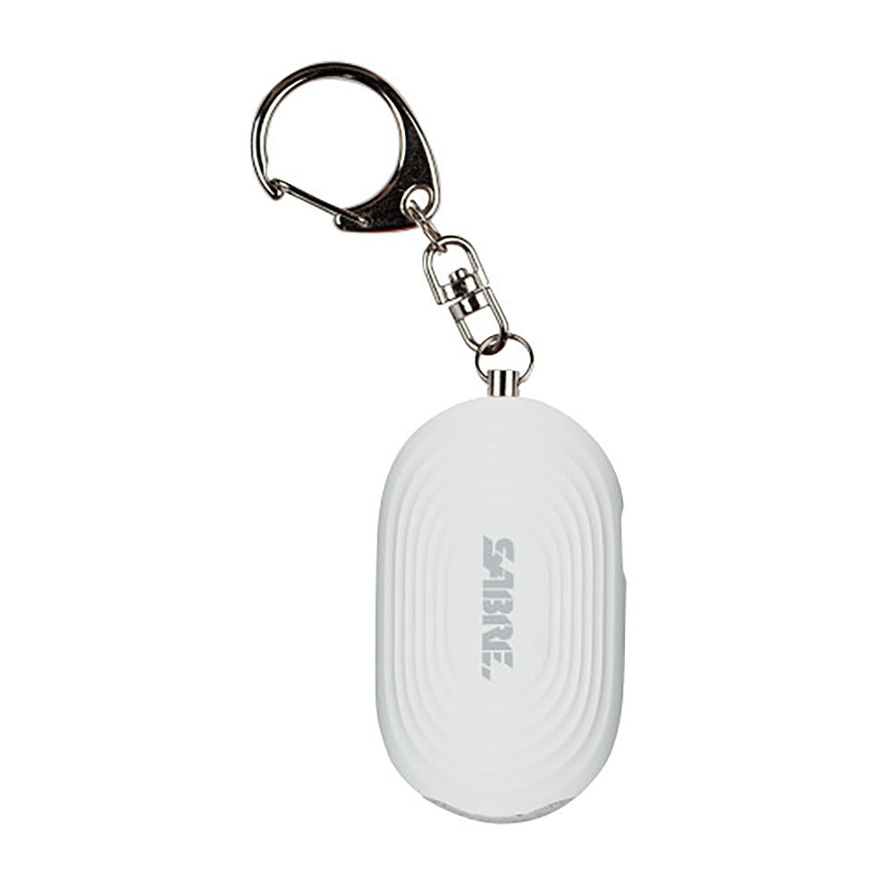 Sabre Pers Alarm/LED Light/Snap White