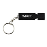 Sabre Whistle W/Lanyard Black photo 1