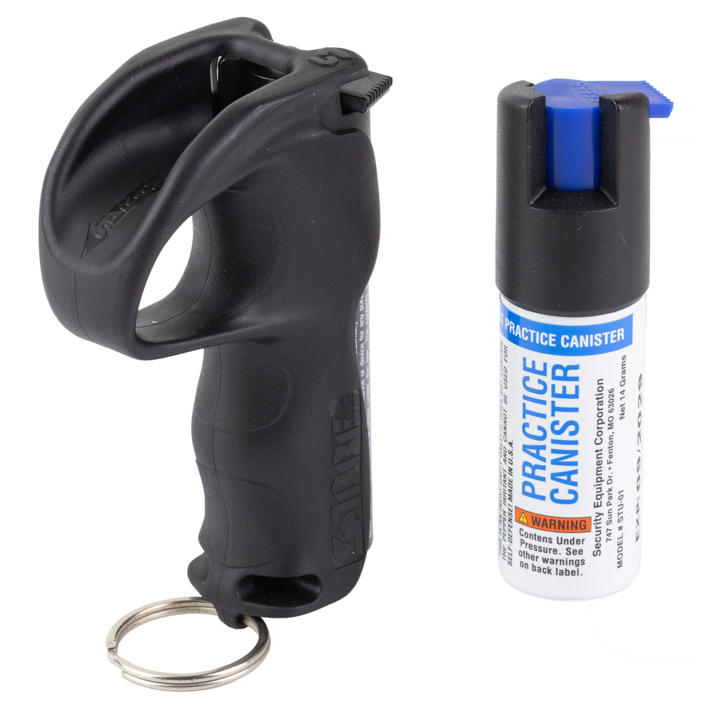 Sabre Quick Grip Pepper Spray Black