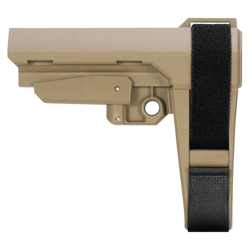 SB Tactical SBA3 AR Pistol Brace 5 Pos FDE